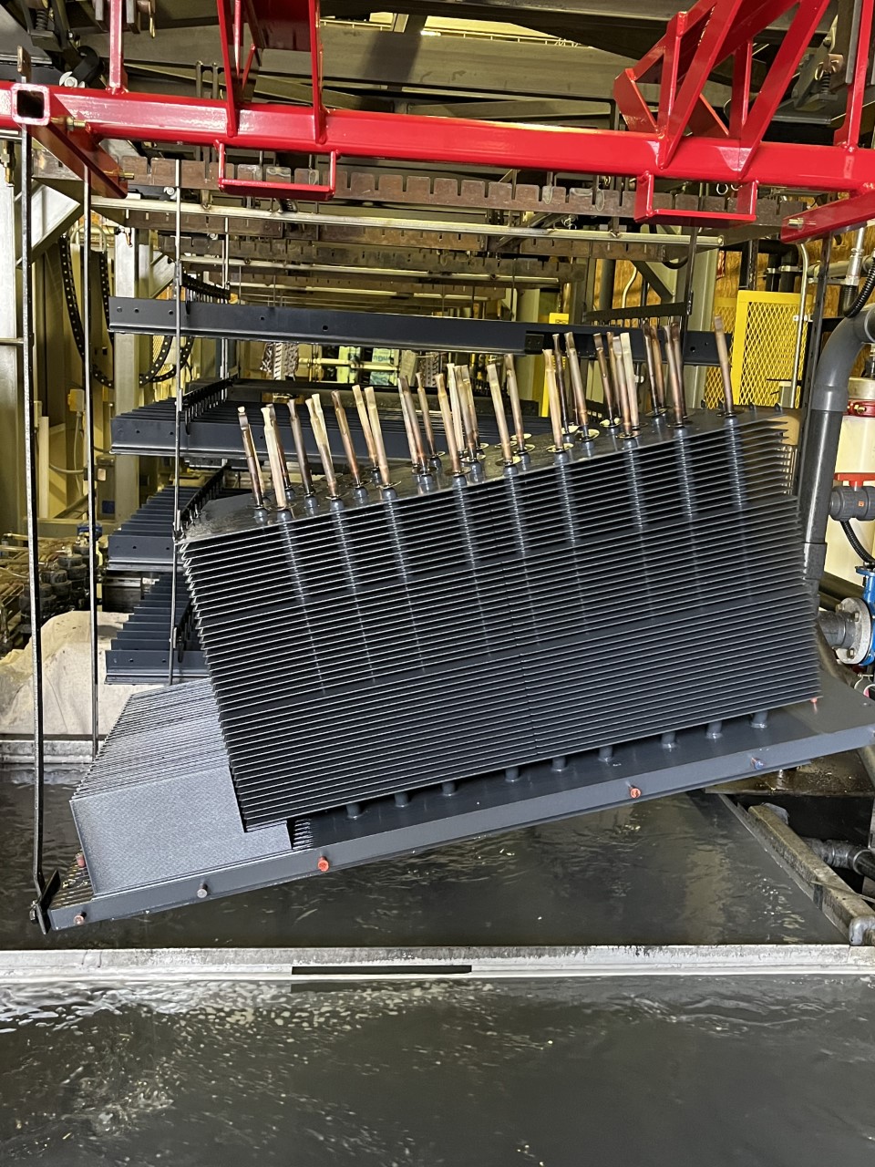 eCoating Large Coil Assembly Great Dane Powder Coating