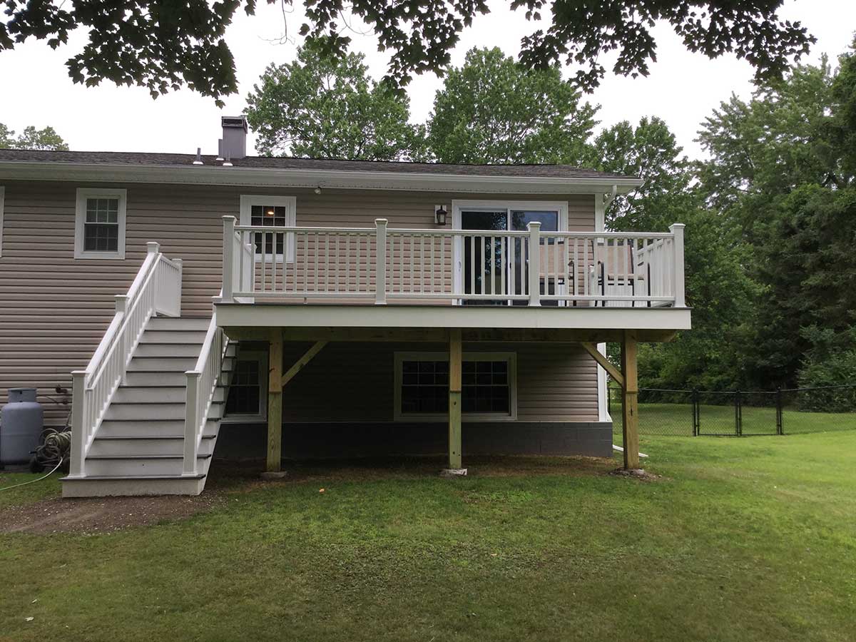 Decks Trex Composite, Deck And Porch Building Treetop Landscape Construction Ltd