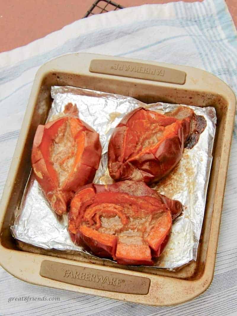 Baked Yams with Nutmeg Butter Great Eight Friends