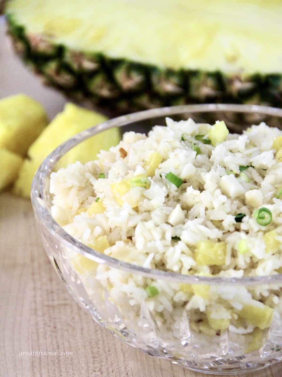 Hawaiian Pineapple Rice Recipe Great Eight Friends