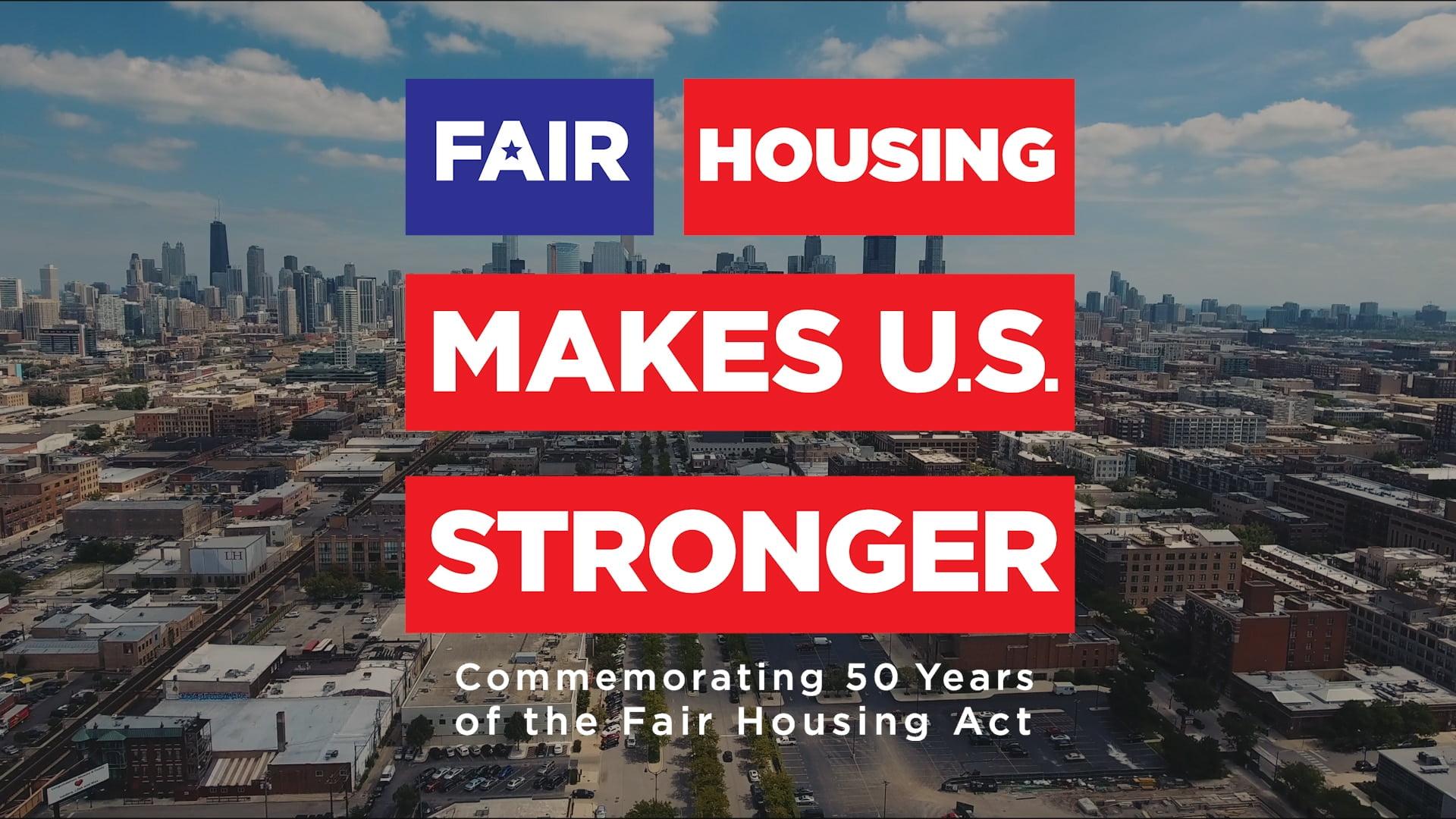 Fifty Years Later, Fair Housing Act Recognized as a Factor in Fighting