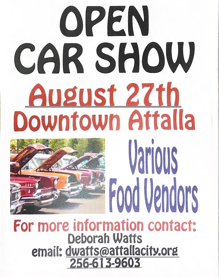 Open Car Show Greater Gadsden