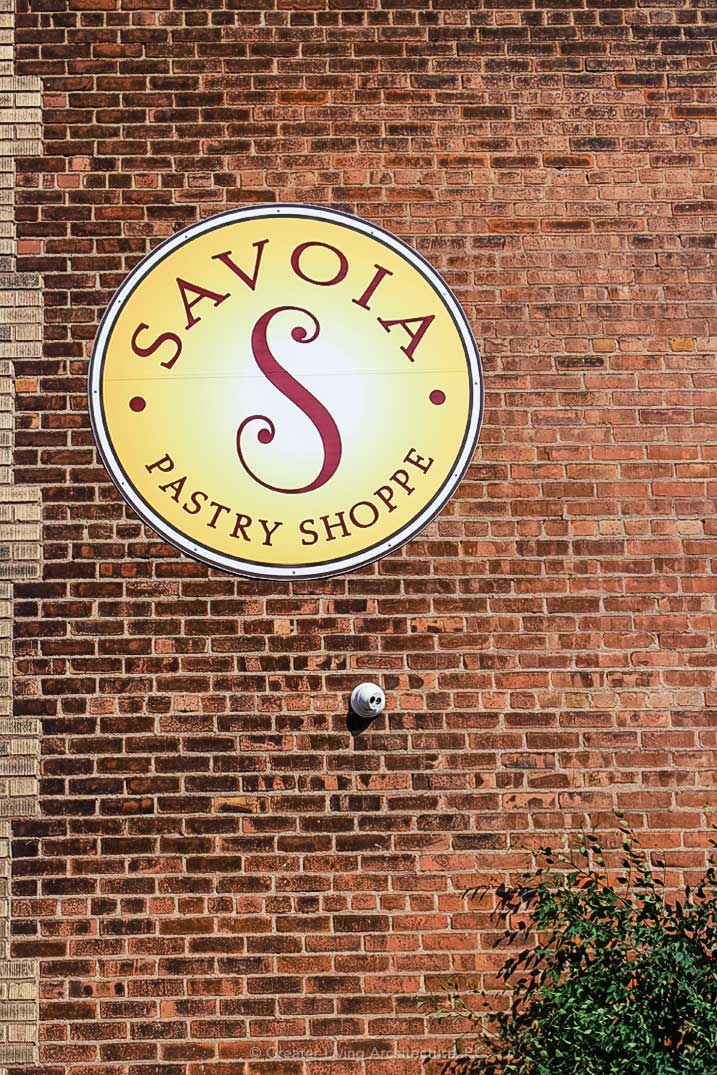 Savoia Pastry Shoppe Greater Living Architecture