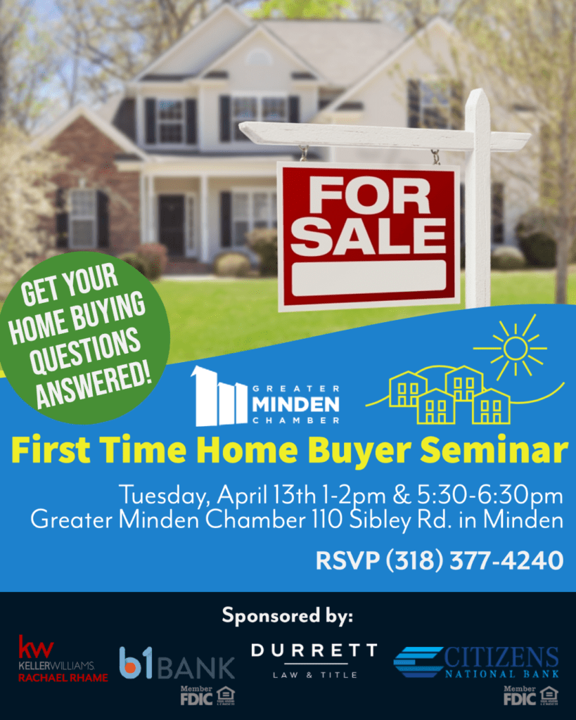 FREE First Time Home Buyer Education & Market Update Seminar Greater