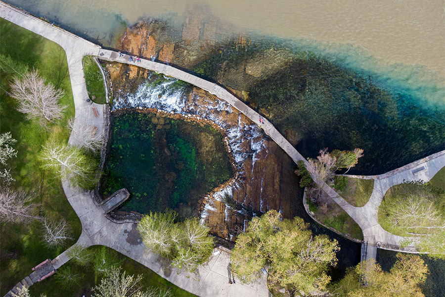 Giant Springs State Park Great Falls Rv