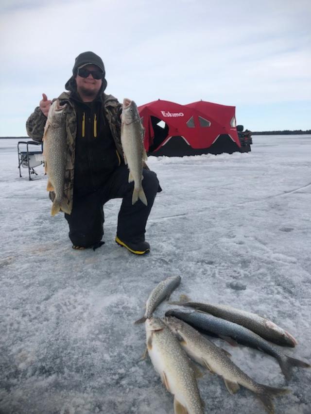 Cormorant Lake The Pas Manitoba Canadian Pike Walleye Fishing