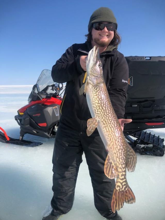 Cormorant Lake The Pas Manitoba Canadian Pike Walleye Fishing