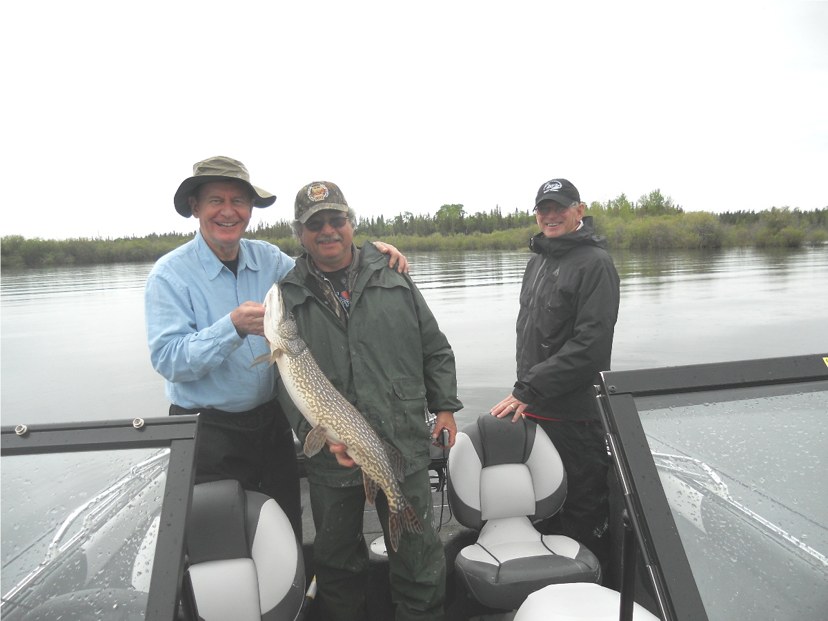 Cormorant Lake The Pas Manitoba Canadian Pike Walleye Fishing