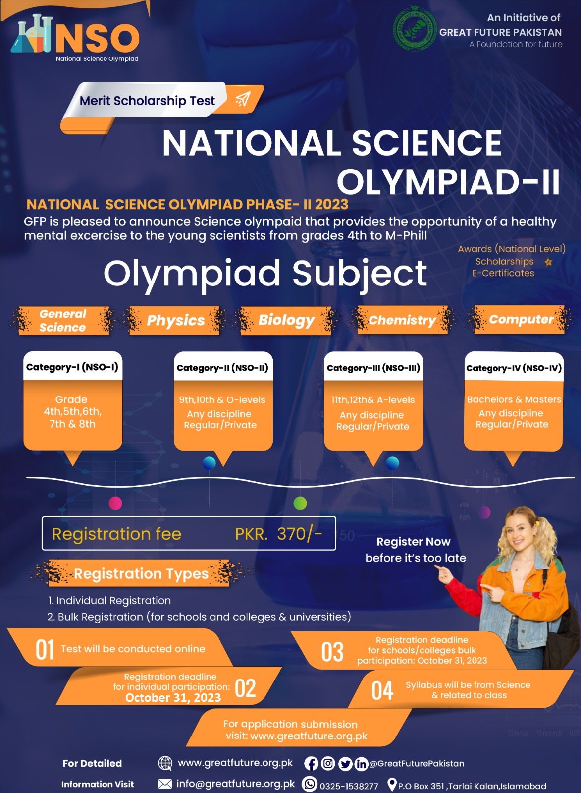 National Science Olympiad II