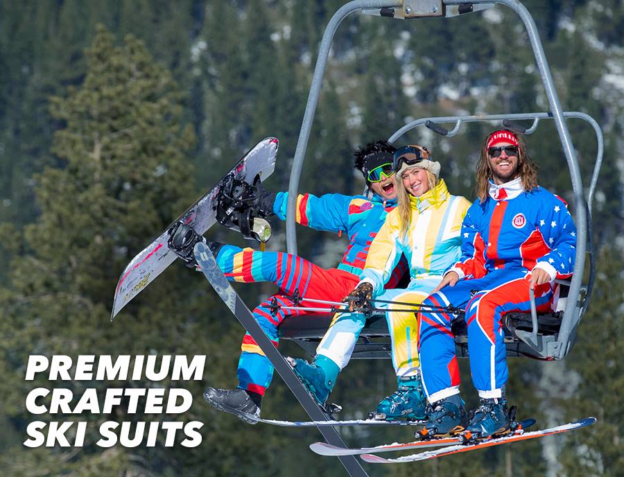 Fun Premium Crafted Ski Suits! Sports + Fashion
