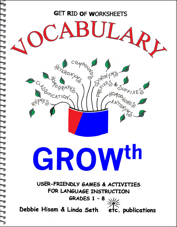 Vocabulary Growth Great Ideas for Teaching