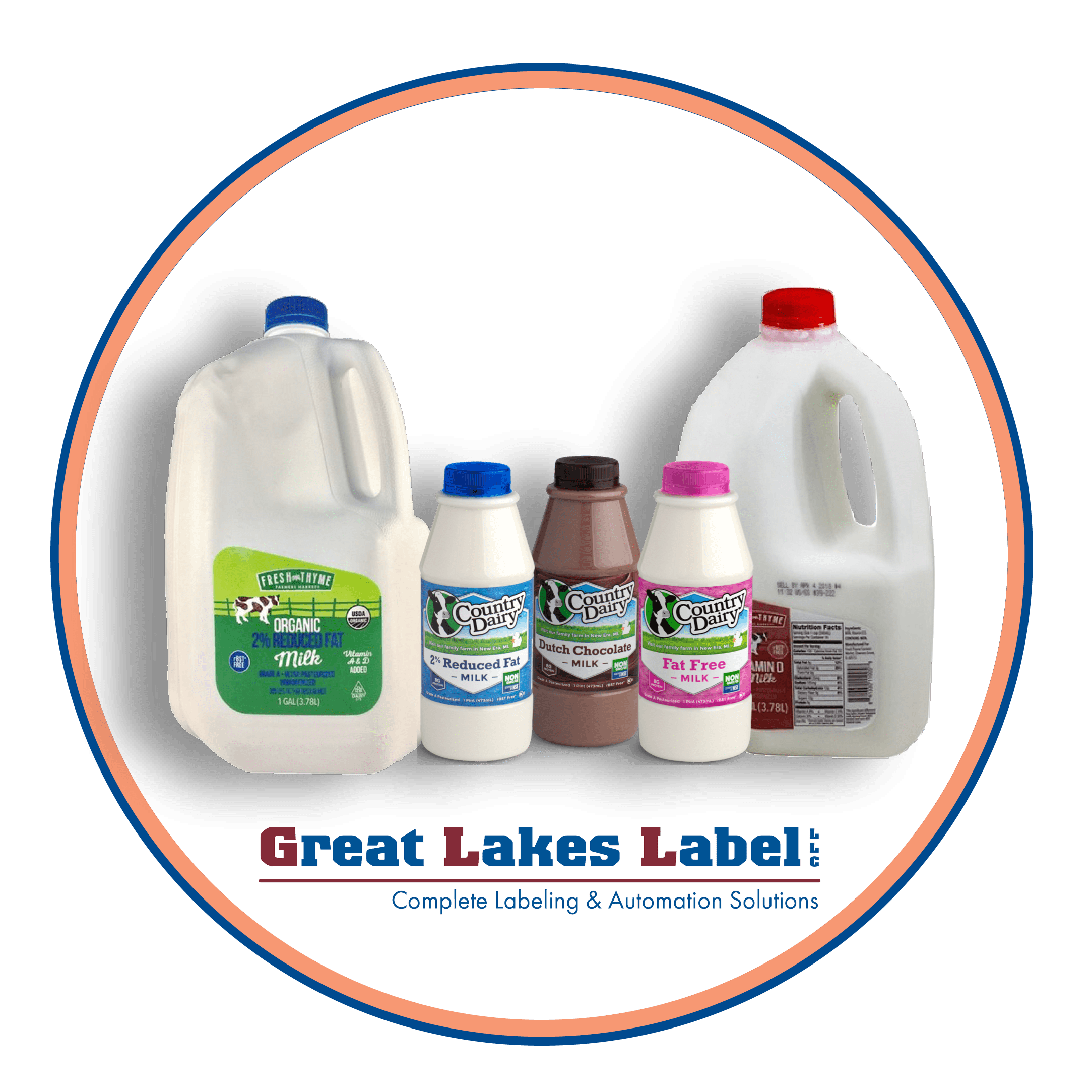 Dairy Labels Feature Great Lakes Label