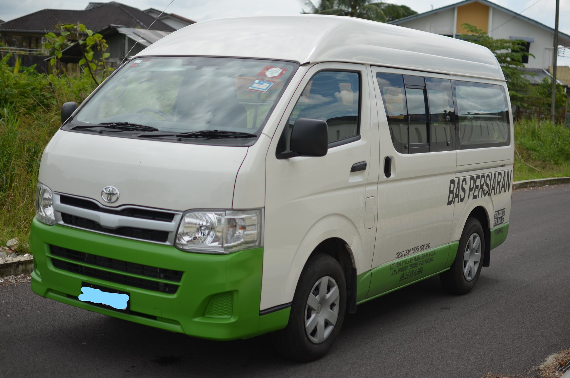 Bus/Van For Rental Great Leap Tours