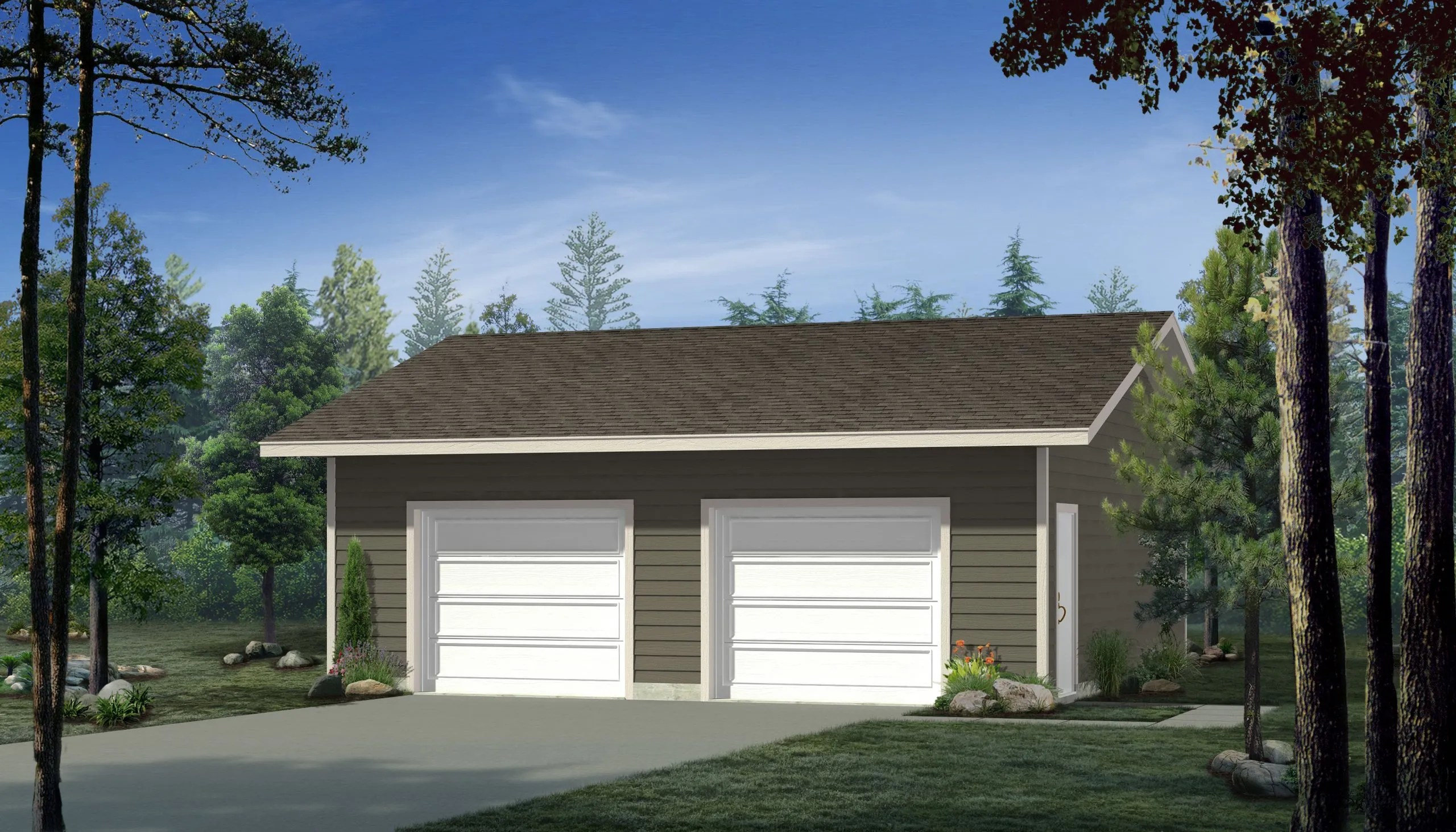 Bonham Detached Garage Design Great North Building Supplies