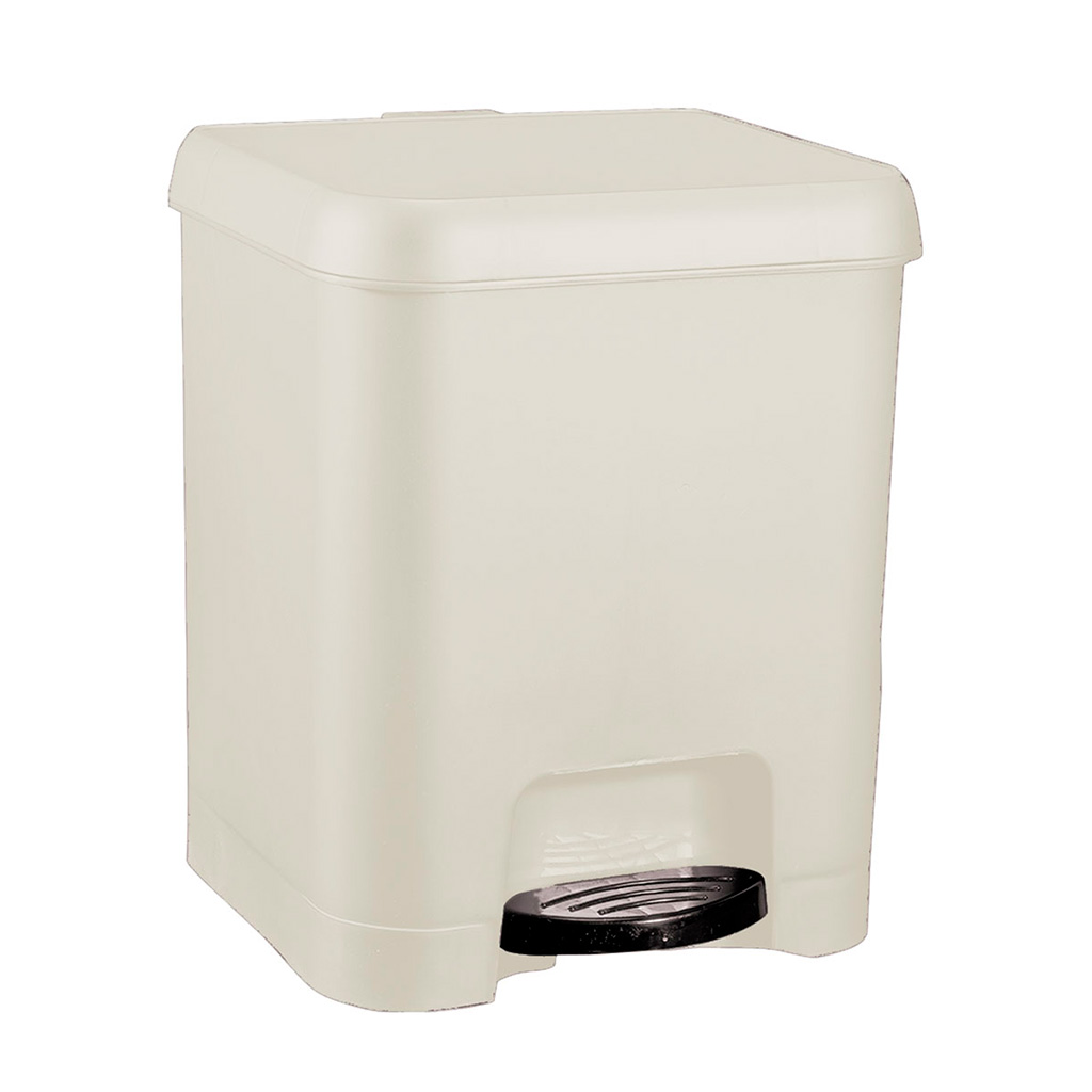 Sage Green Pedal Bin 7L Great Plastic