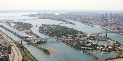 St. Helen's Island (Parc Jean Drapeau), Ile Notre Dame, Habitat Great Runs