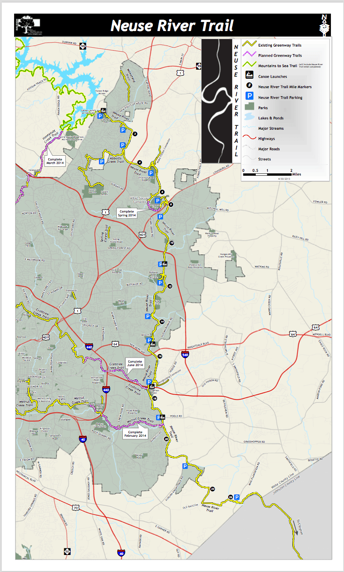 Neuse River Greenway Trail Great Runs