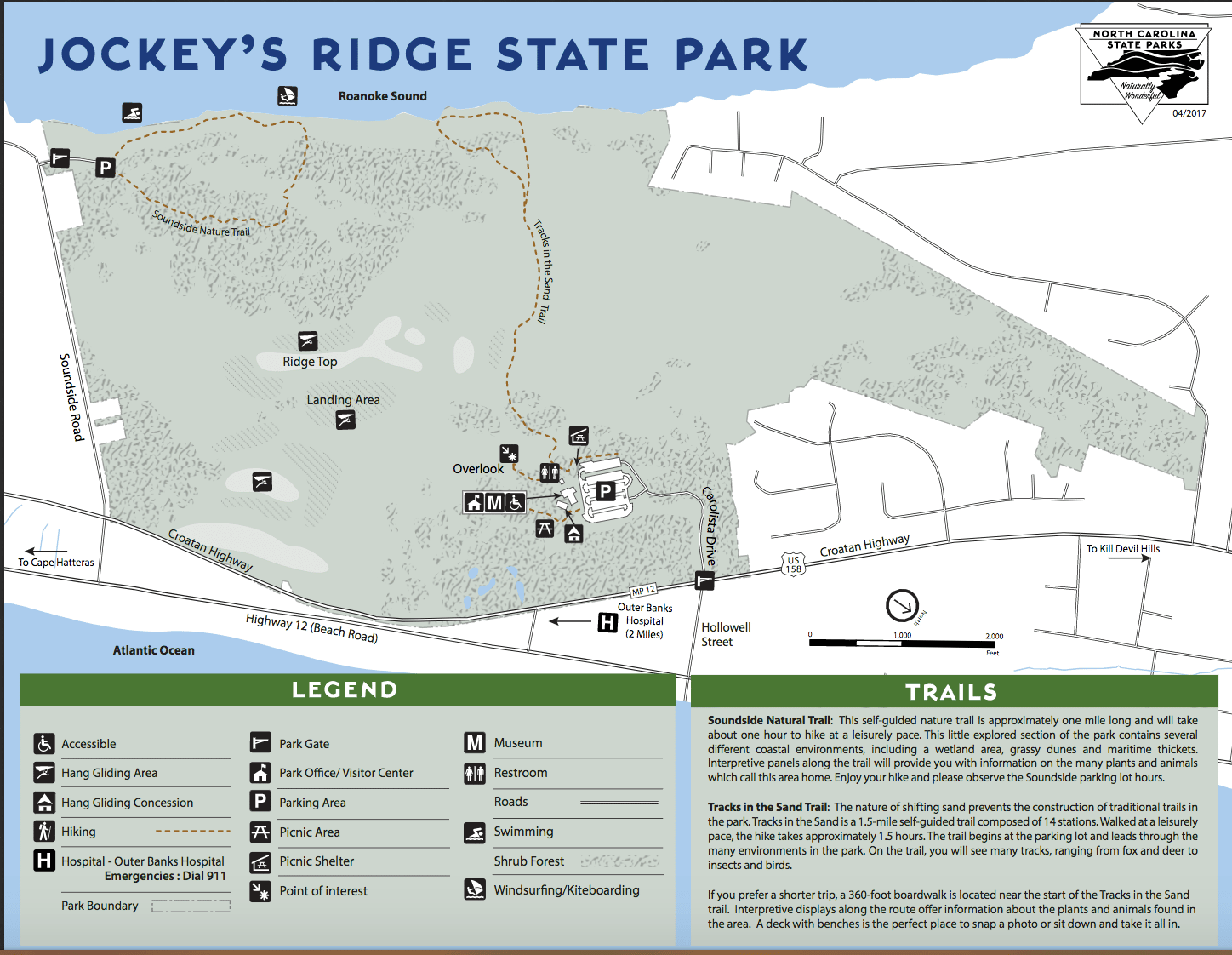 Jockey's Ridge Park Sand Dune Run Great Runs