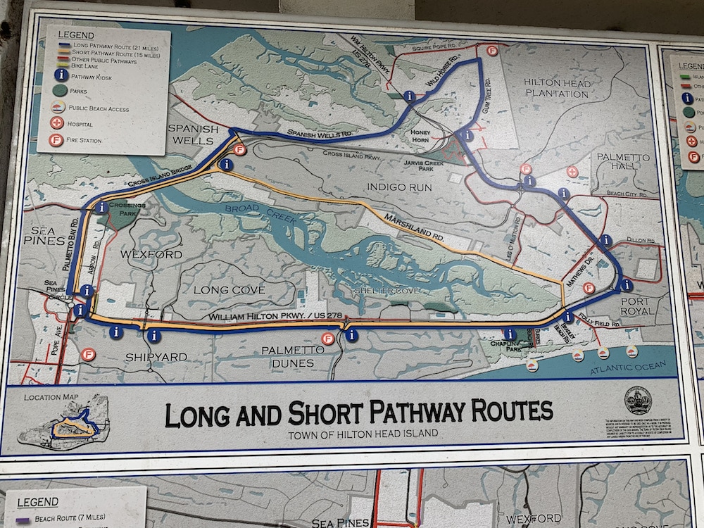 Best Hilton Head Bike Path Sections and Loops Great Runs