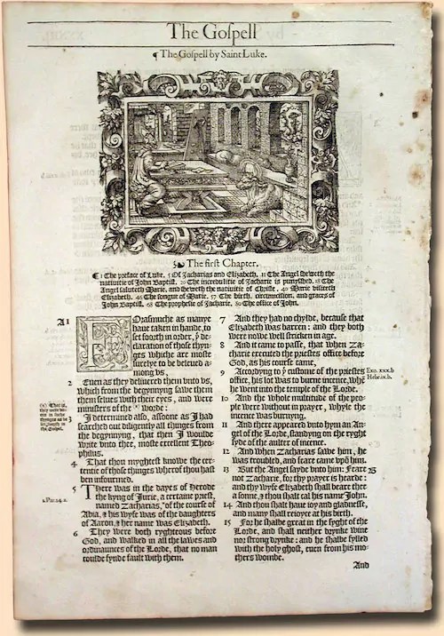 The 1568 Bible The “Rough Draft” of the King James Version