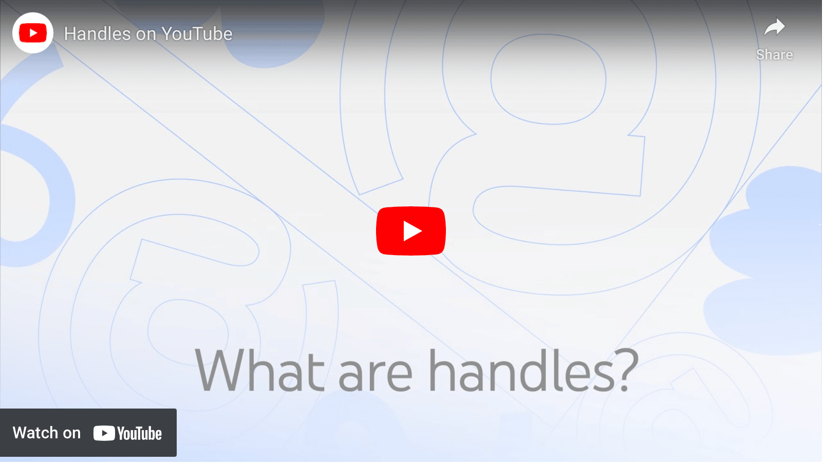 YouTube Handles, What You Need to Know