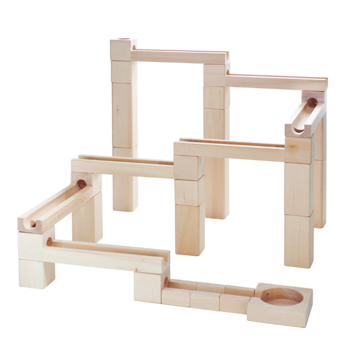 Wooden Marble Run Slides Ecofriendly educational toys
