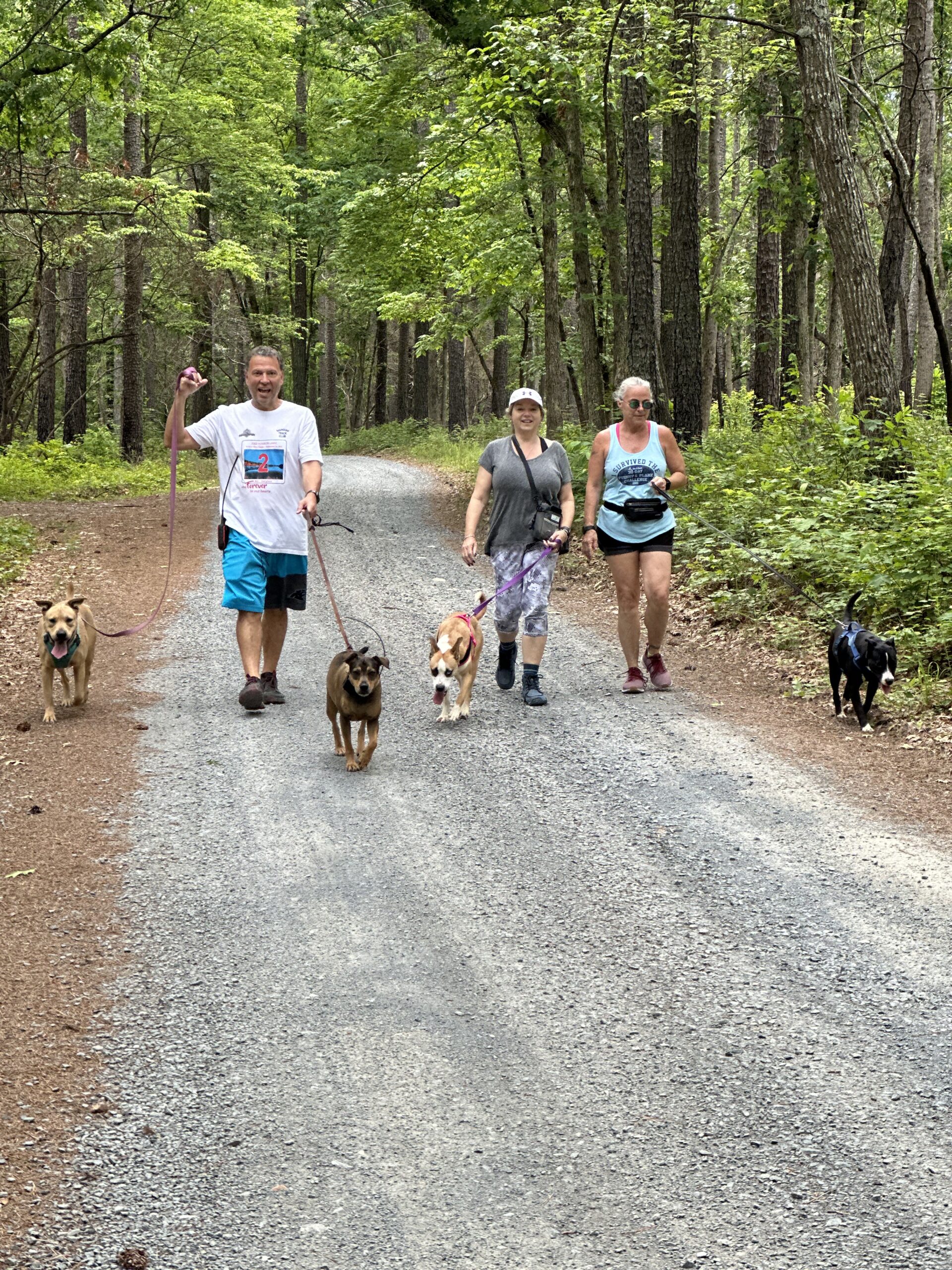 Tails and Trails Montgomery County's Hiking Hope for Shelter Dogs NC