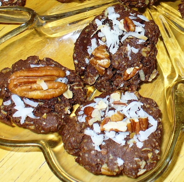 German Chocolate Cookies Recipe by Lynne CookEatShare