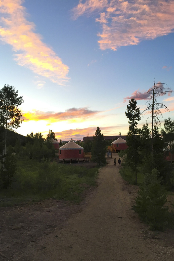 YMCA Snow Mountain Ranch New Yurt Village + Fall Activities