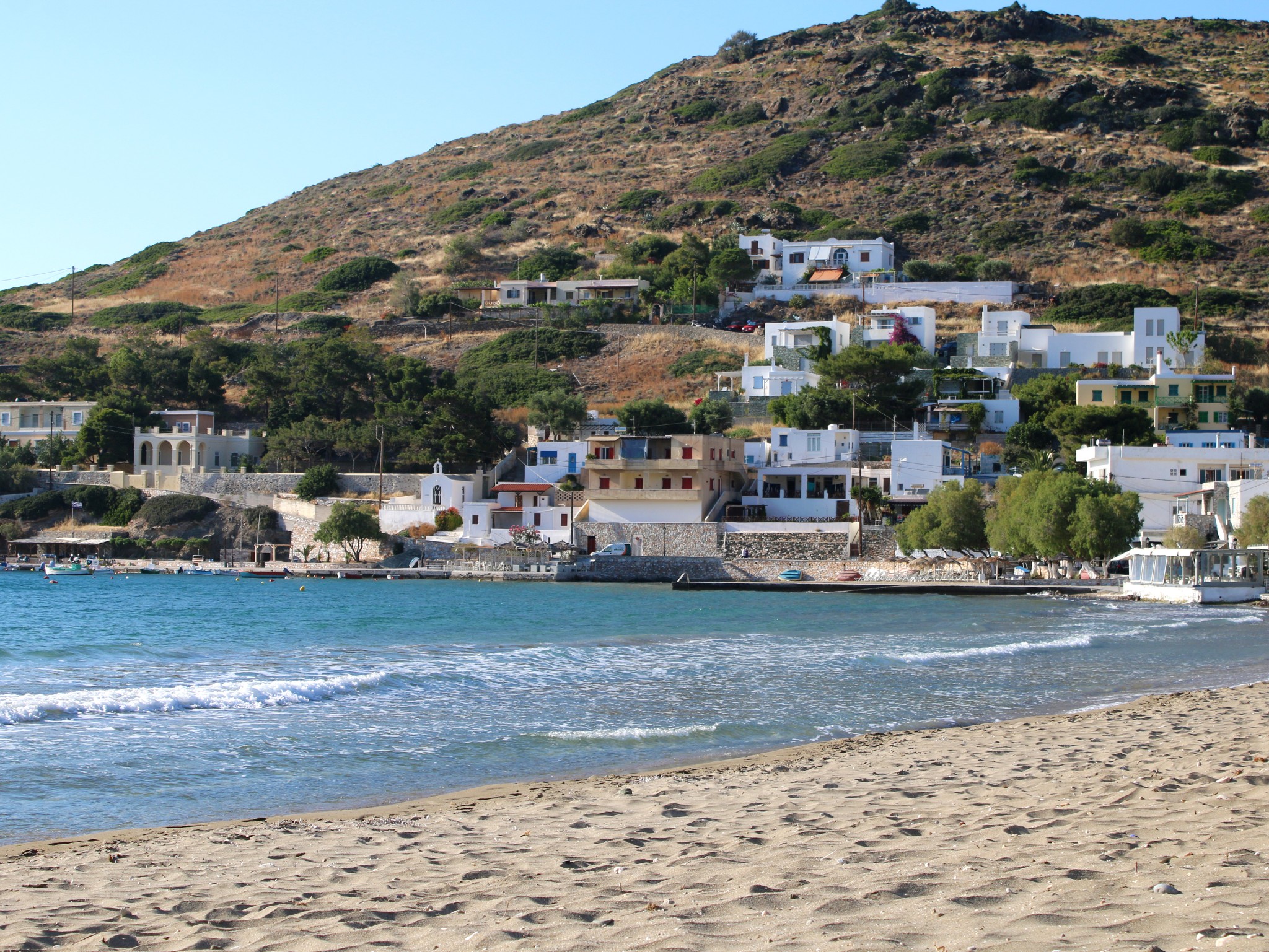 Beach at Kini Syros Terrabook