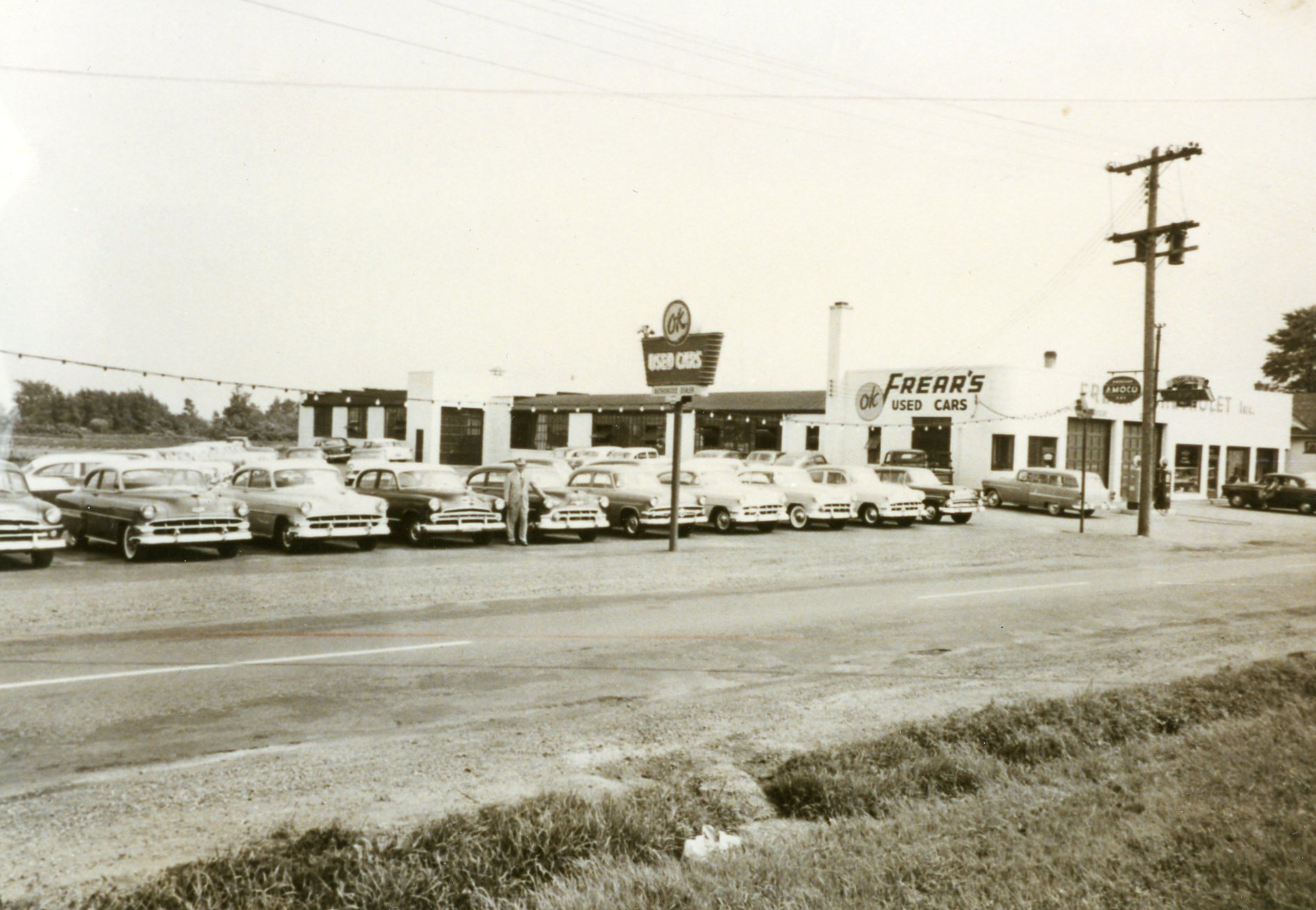 Frear's Used Cars Dealership Stone Road Town of Greece Historical