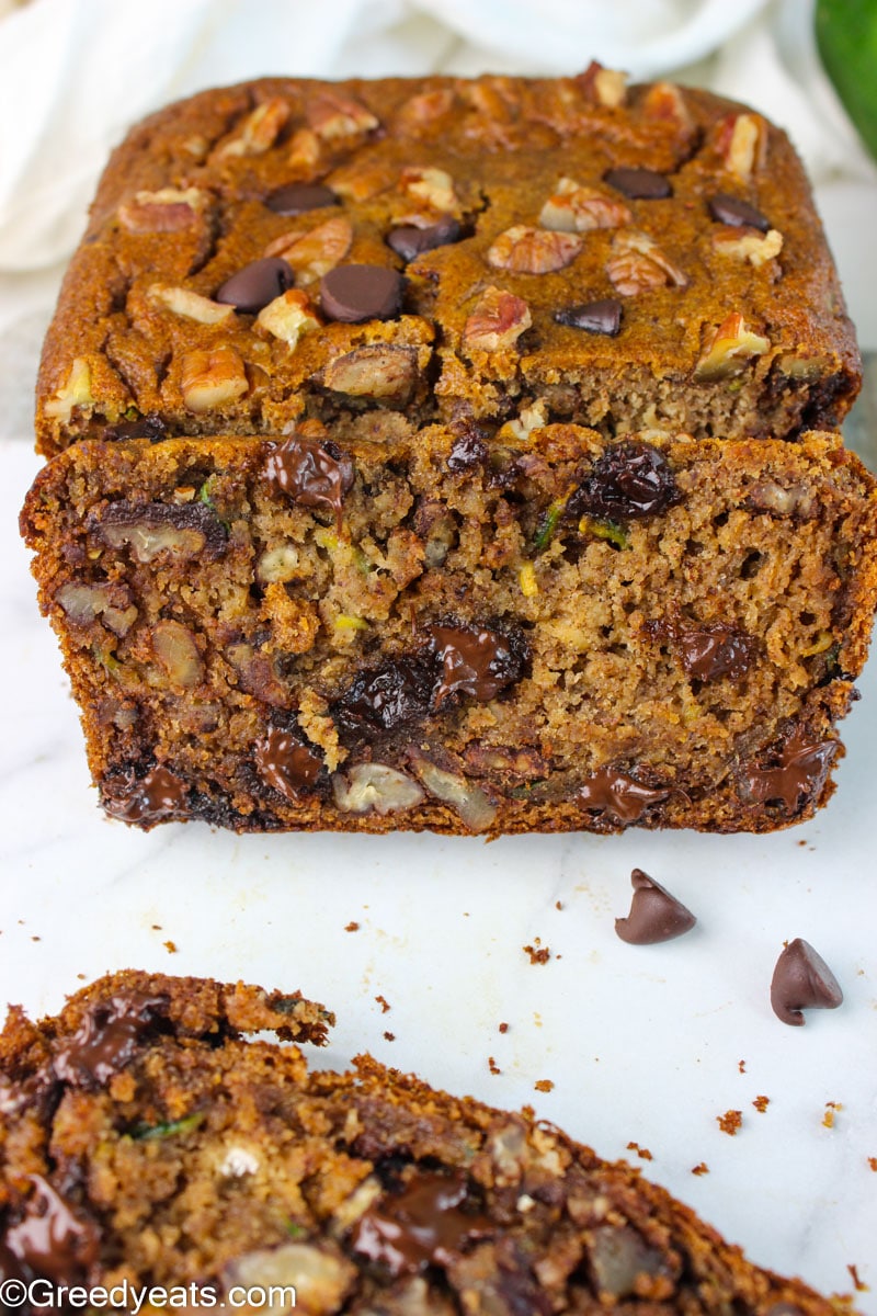 Healthy Banana Zucchini Bread Greedy Eats