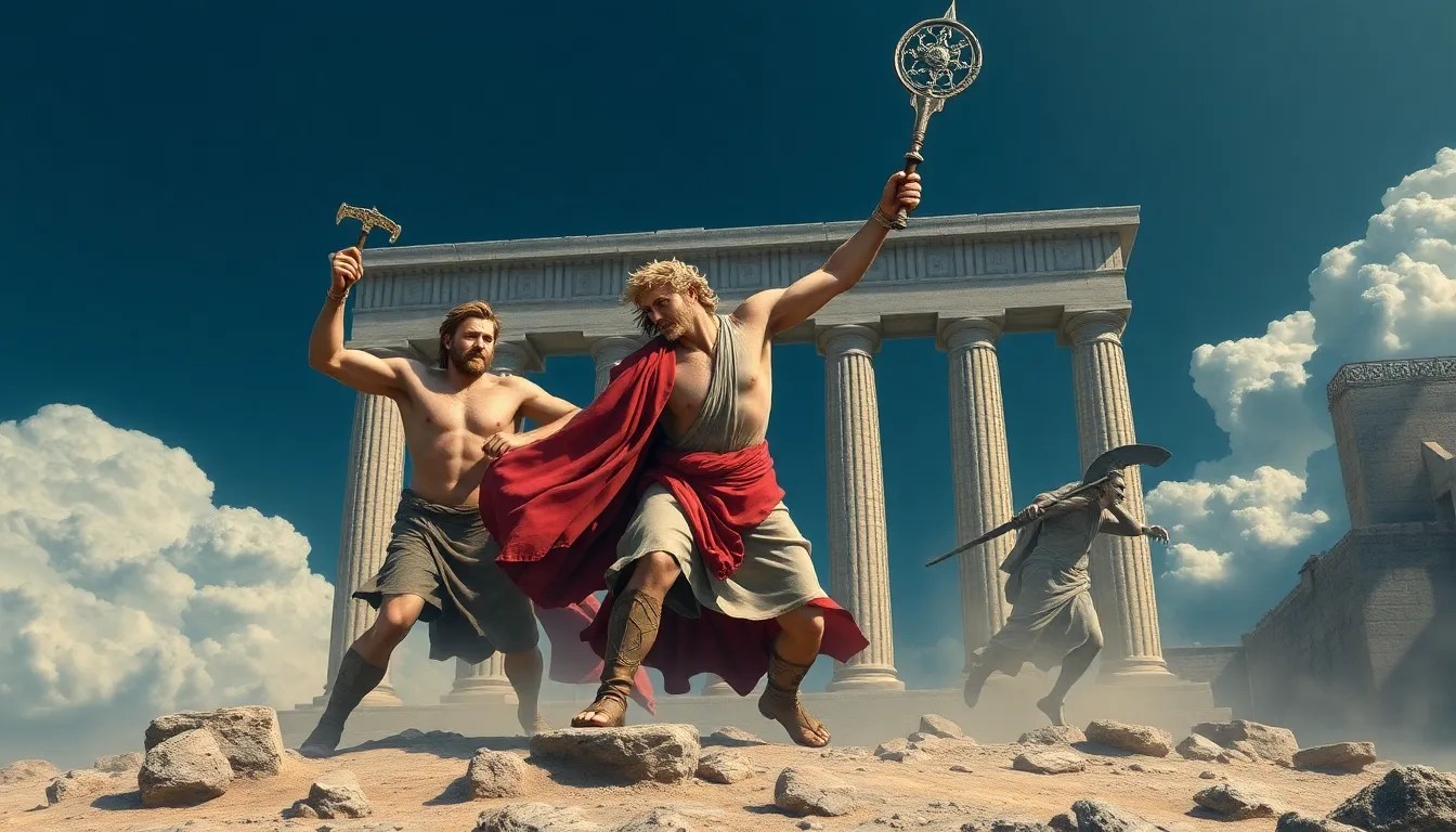 The Epic Struggle: Heroes Who Dared to Defy the Gods