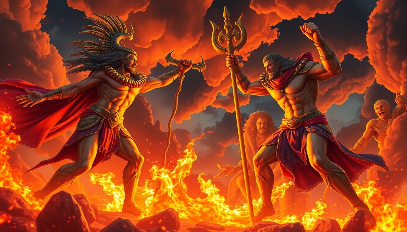 The Clash of the Giants: When Gods and Titans Collide