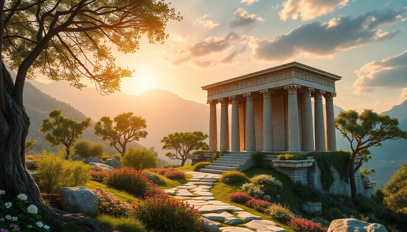 The Mythical Gardens of Olympus: Nature’s Divine Abode