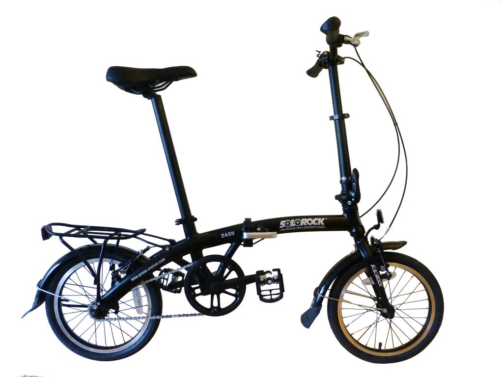 Dash SOLOROCK 16″ Single Speed Aluminum Folding Bike SoloRock