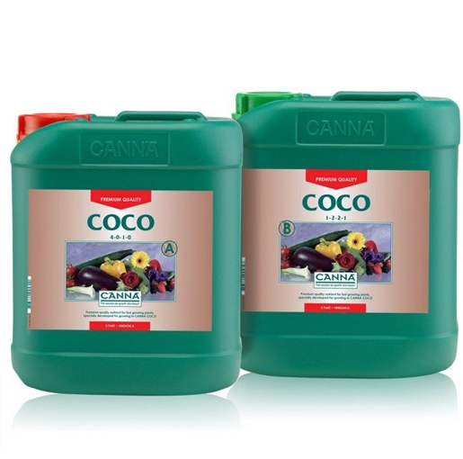 Canna Coco Nutrient A&B Green Gardener