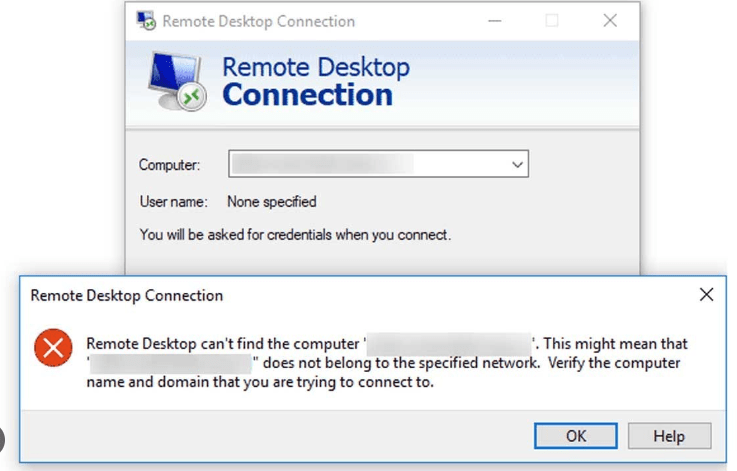 How to fix &ldquo;Remote Desktop Can&rsquo;t Find The Computer&rdquo; error on 