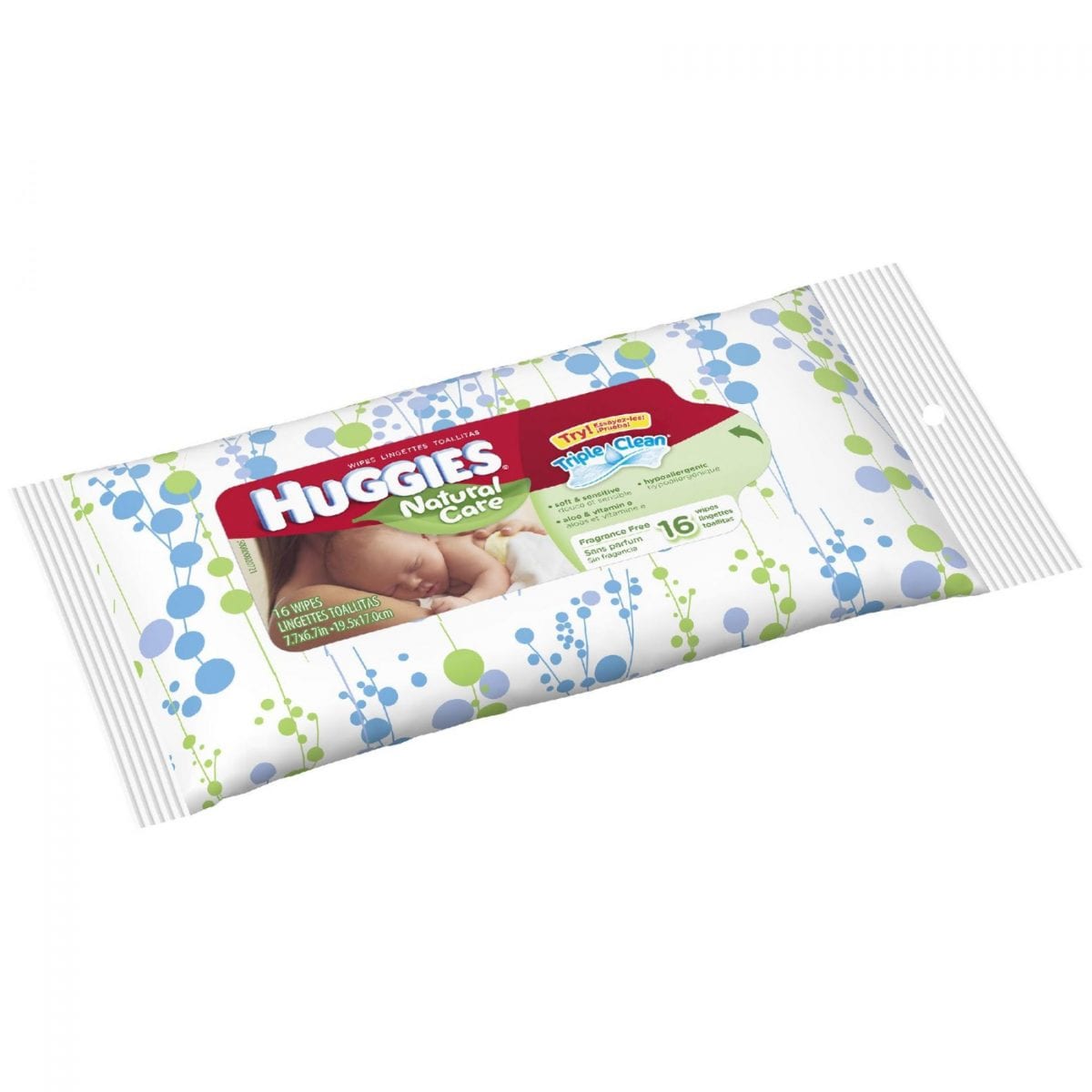 Huggies Wipes Natural Care Paq (16 unds) Green Co. Fresh Food Market