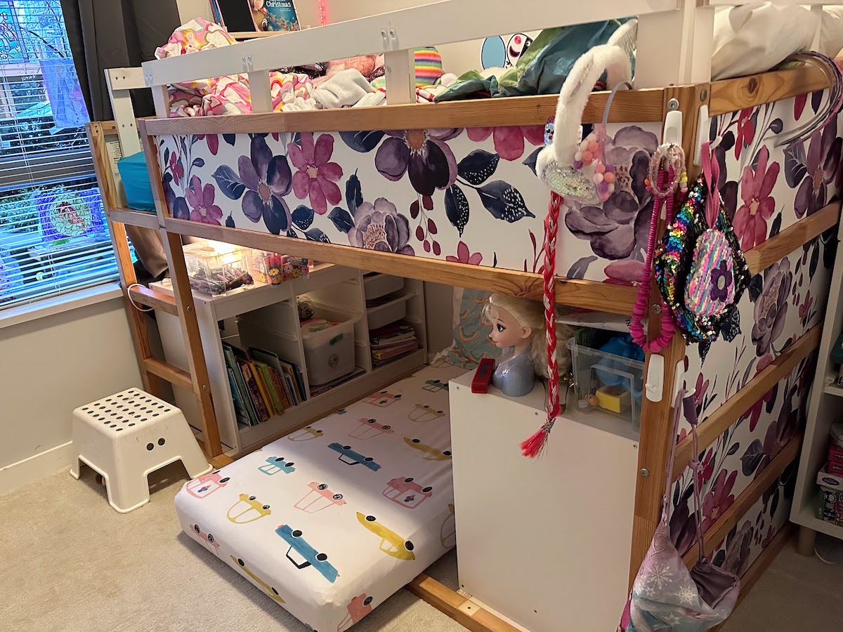 Our Ikea Kura Bed Hacks (+ How to Use an Organic Mattress in the Kura