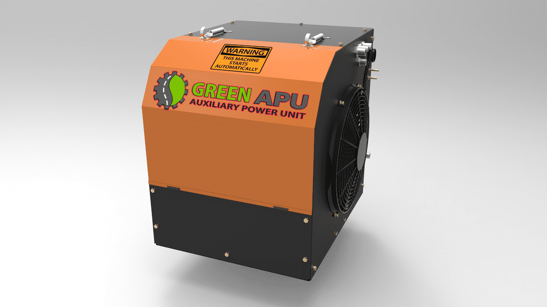 Green APU BEST AFFORDABLE AUXILIARY POWER UNIT FOR YOUR TRUCK.