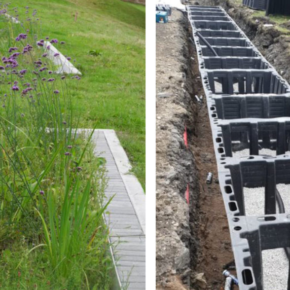 Cwmbach, Wales GreenBlue Urban