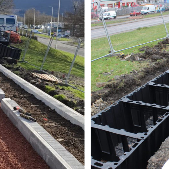 Cwmbach, Wales GreenBlue Urban