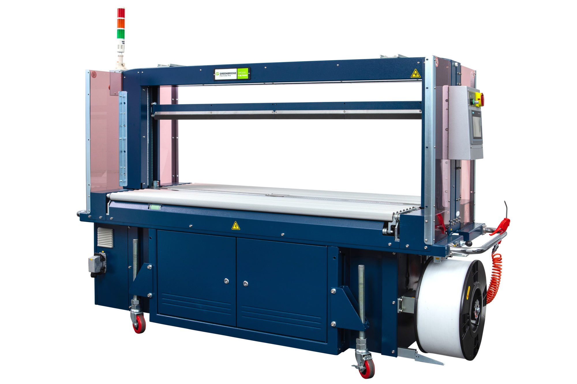 CB7000 Corrugated Bundler Automatic Strapping Machine Greenbridge