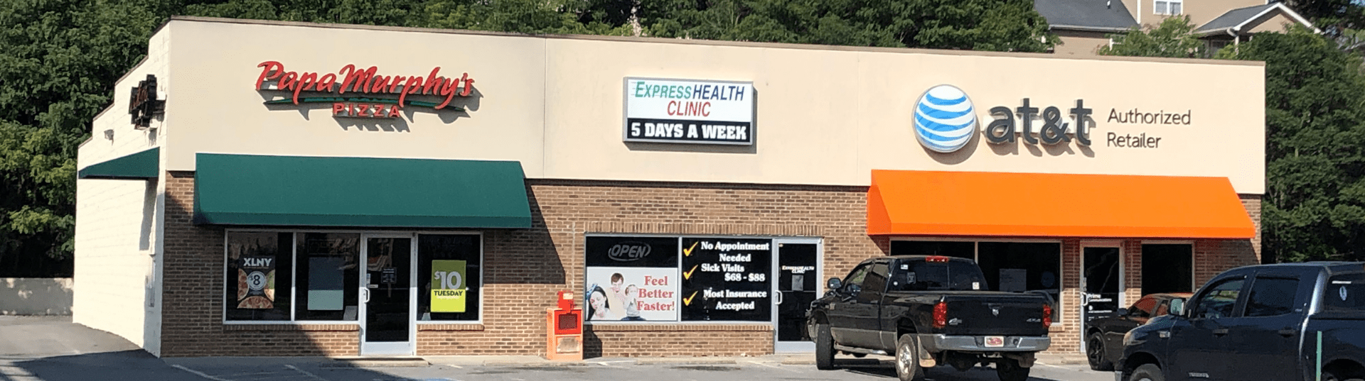 LEASED Shopping Center Seymour, TN Greenbrier