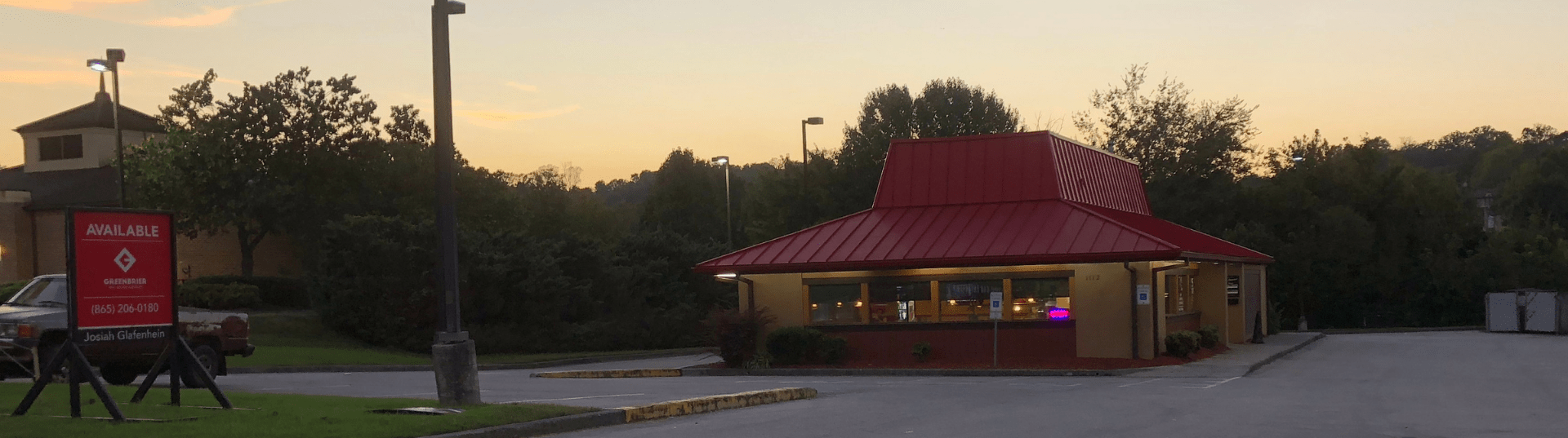 SOLD Former Restaurant Clinton, TN Greenbrier