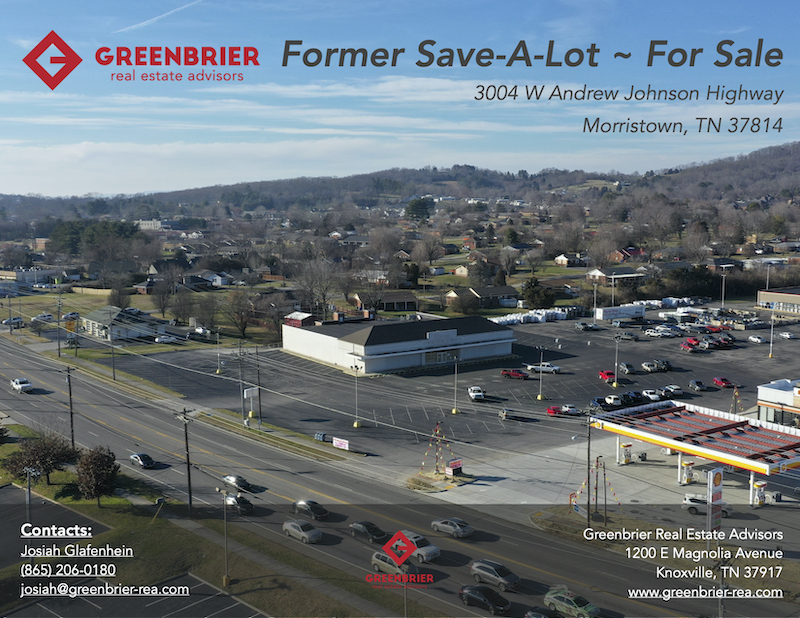 SOLD Former SaveaLot Morristown, TN Greenbrier