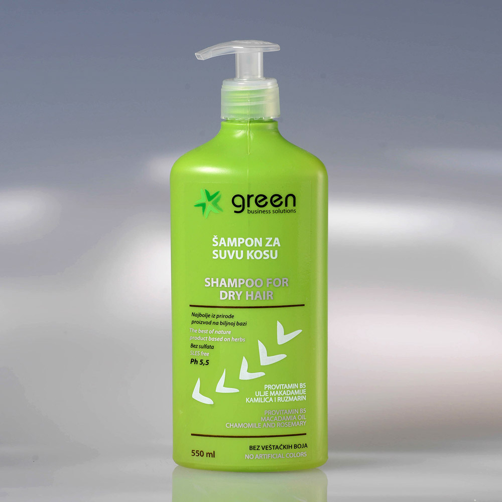 Shampoo for dry hair Green BSN