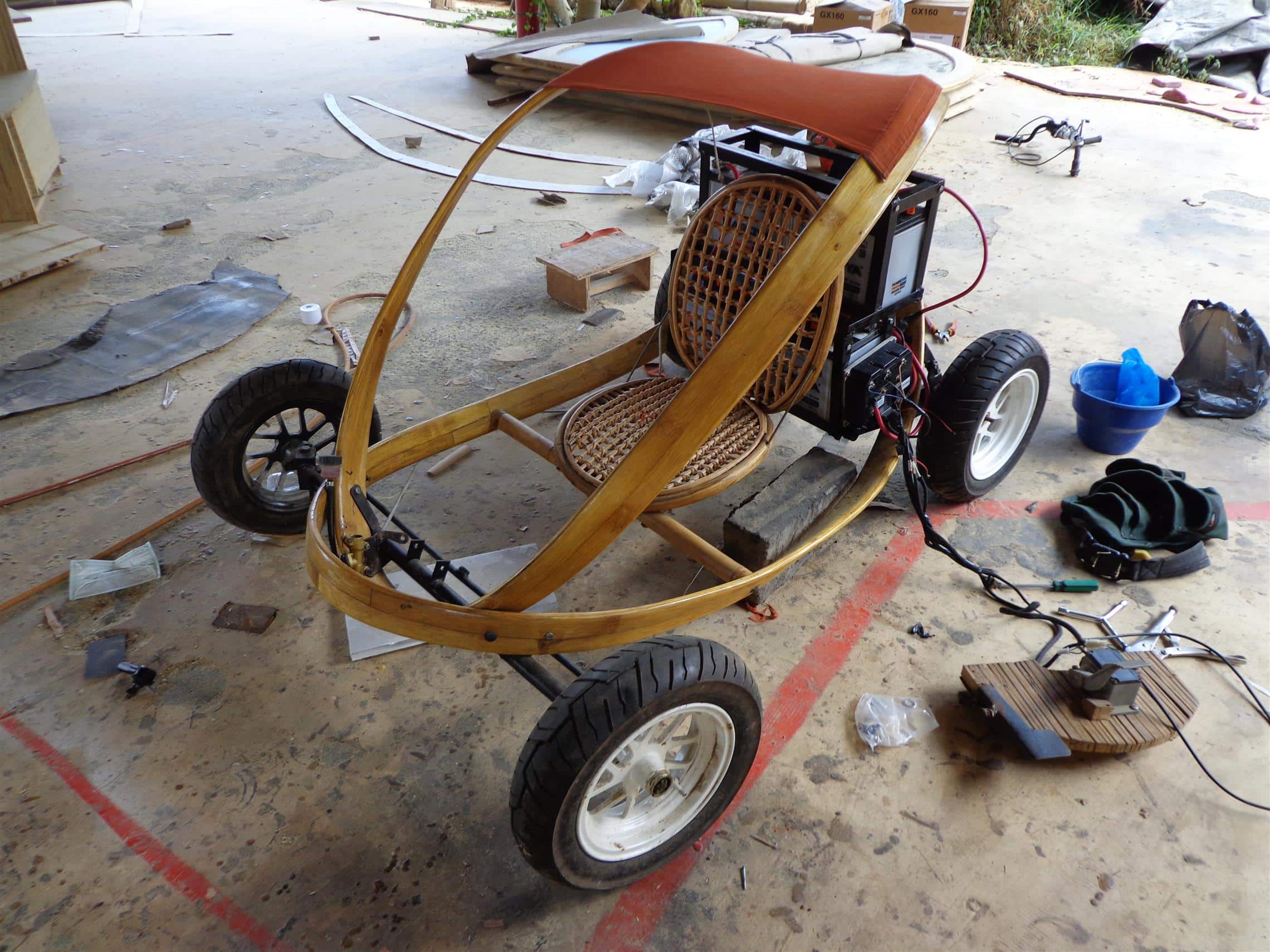 SEE The wooden car by Toyota