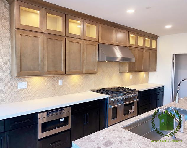 Kitchen Green Castle